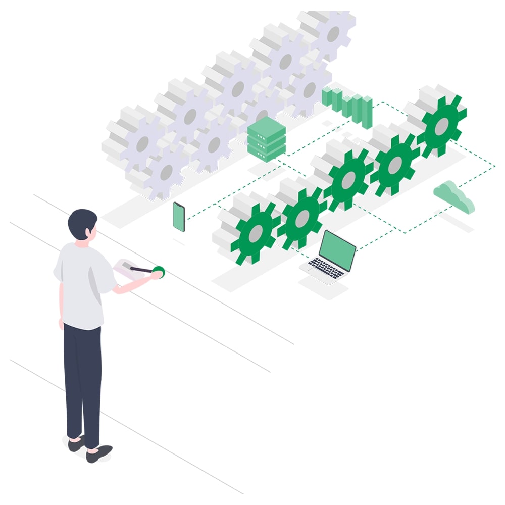 その他のオプション写真撮影、動画制作、バナー制作、名刺制作に対応する男性