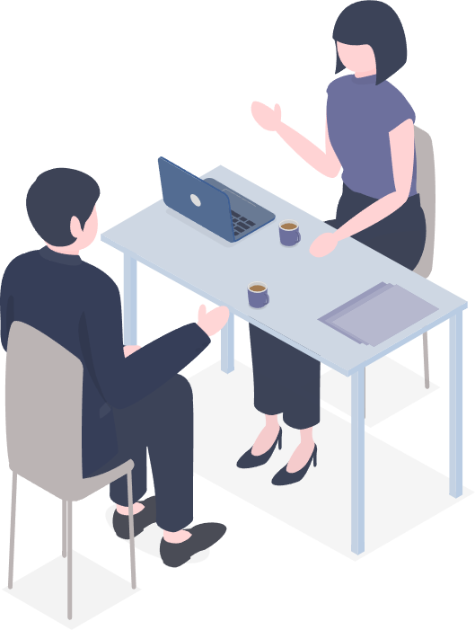 公開後しっかりとサポートする女性